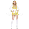 Clueless School Girl 4 Pc Plaid Women’s Halloween Cosplay Costume Set Sz XL