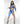 Blue Ninja Assassin costume set Blue Size S/M