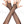 Finger loop diamond net arm warmer