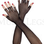 Fingerless fishnet warmer