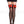 Satin bow sheer thigh hi