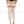 Two Tone Sheer Thigh Hi