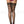 Lace top backseam sheer thigh hi