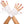 Lace fingerless gloves