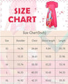 Weird Doll Costume Adult Pink Puffy Sleeve Dress for 2023 Movie Kate Cosplay Hot Pink Halloween Fancy Outfit