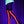 Striped opaque thigh hi