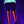 Striped opaque thigh hi