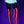 Striped opaque thigh hi