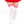 NEW! Plus size athlete acrylic thigh hi with striped top