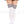 Plus Soze Athletic Striped Thigh Highs