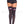Cute mustache design thigh hi