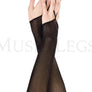 Finger loop fishnet arm warmer