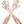 Fingerless lace up fishnet elbow length warmer