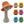 DIONA J SOLID STRAW BUCKET HAT ONE SIZE COLOR PINK