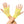 Flounce fishnet gloves