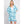 DIONA J FRONT ROPE FLOWER KIMONO ONE SIZE COLOR BLUE