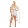 Plus Venus mythical goddess dress White Size 3X