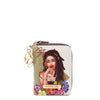 NICOLE LEE DOUBLE ZIP ACCORDION CARD HOLDER