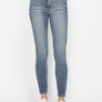 Judy Blue Full Size Tummy Control Contrast Wash Skinny Jeans
