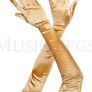 Extra long satin gloves