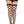 Plus size multi strands spandex diamond net thigh hi