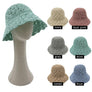 DIONA J STRAW BUCKET HAT ONE SIZE COLOR MINT GREEN