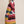 BOMBOM Color Block Striped Open Front Cardigan