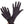 Wrist length satin gloves