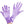 Wrist length satin gloves