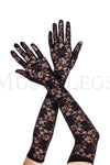 Extra long lace gloves