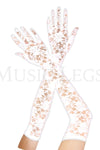 Extra long lace gloves