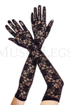 Extra long lace gloves