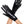 Wet look gloves