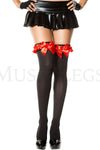Thigh High with Ruffle and Bow