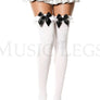 Thigh High with Ruffle and Bow