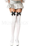 Thigh High with Ruffle and Bow