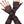 Soft mesh fingerless gloves