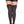 Plus size satin bow opaque thigh hi