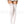 Opaque thigh hi with adjustable lace