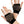 Thick diamond net gloves