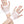 Thick diamond net gloves