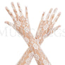 Lace Arm Gloves