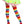 Rainbow acrylic thigh hi