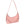 DIONA J WOMEN'S CHIC SMOOTH BUCKLE SHOULDER BAG COLOR PINK