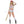 Strikeout Doll 4 Pc White Women’s Halloween Cosplay Costume Set Size XS