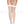 Backseam fishnet thigh hi