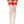 Two tone lace top fishnet thigh hi