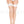 Plus size lace top diamond net spandex thigh hi