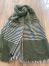 HOUNDSTOOTH PLAID SCARF
