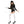 Sexy One Glove Billie Jean 5 Pc Women’s Halloween Cosplay Costume Set Sz XS